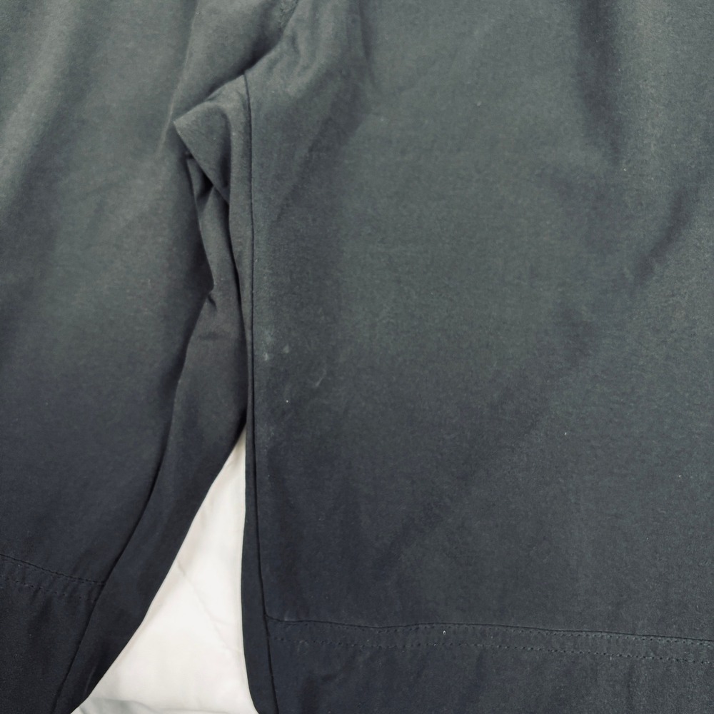 Born Outdoor Black Jogger Pants Womens XL Elastic Waist Zip Pockets Stretch - Picture 9 of 13